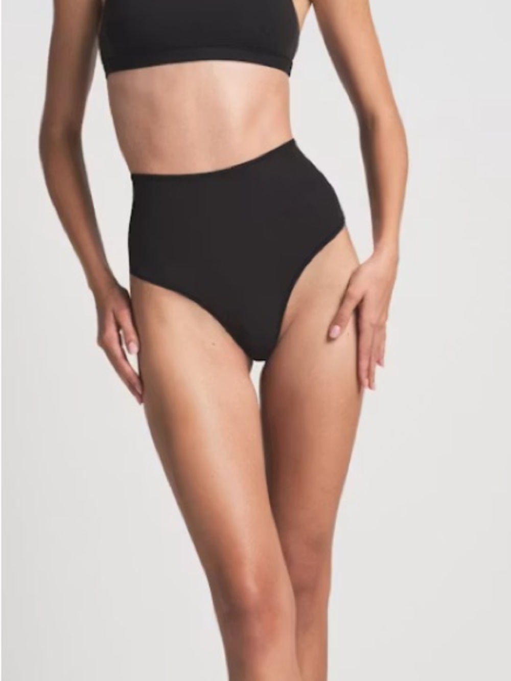 SKIMS Fits Everybody High Waisted Thong Panty L